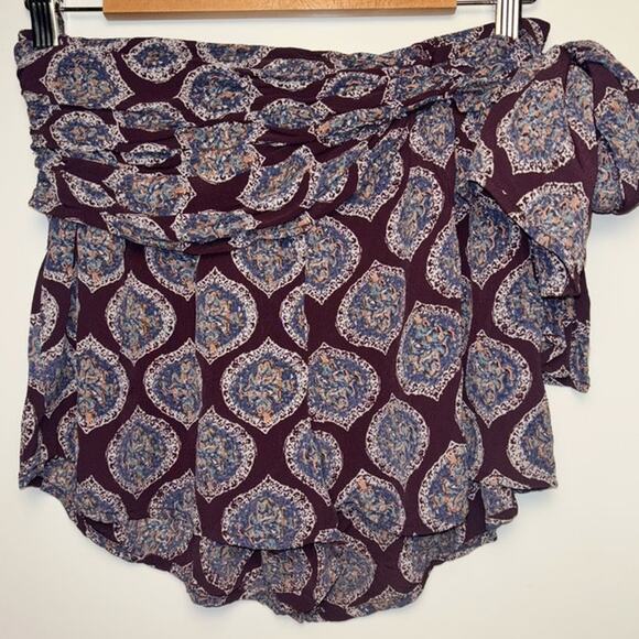 Free People Boho Shorts | Extreme Solid Wrap Tie Waist Shorts Women’s size 2 - Picture 8 of 16